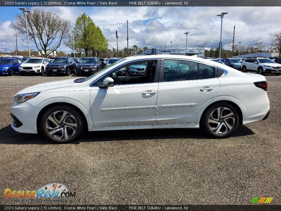2020 Subaru Legacy 2.5i Limited Crystal White Pearl / Slate Black Photo #4