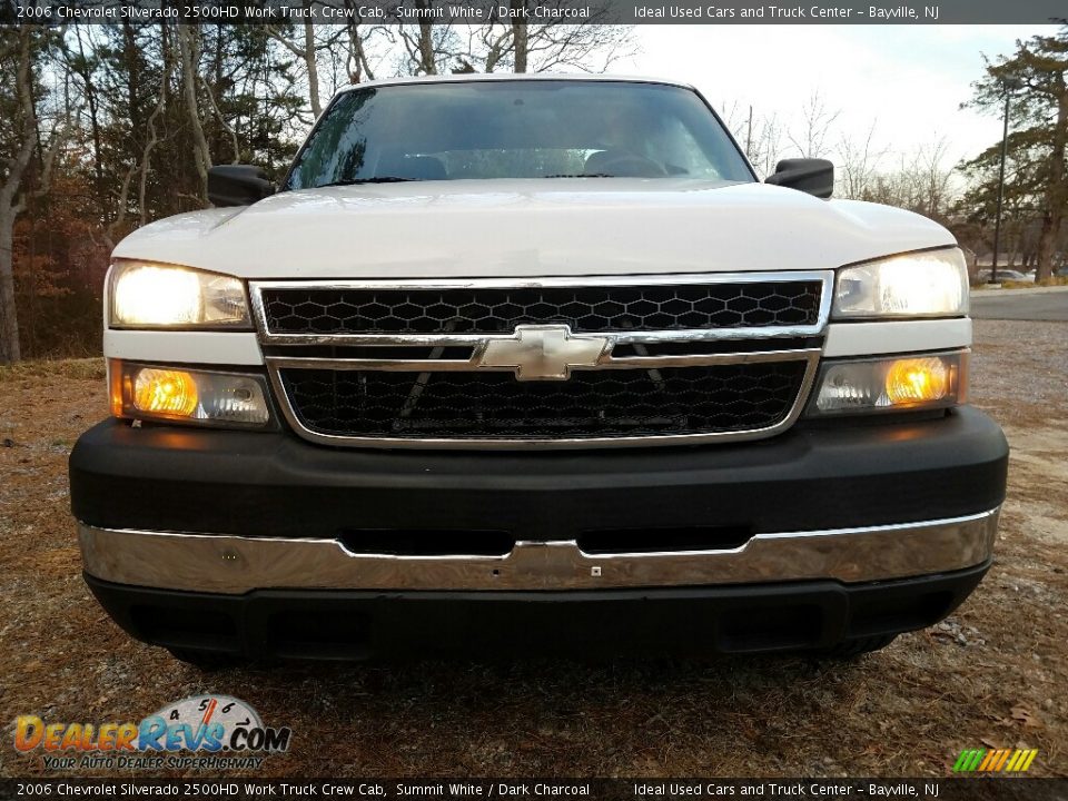 2006 Chevrolet Silverado 2500HD Work Truck Crew Cab Summit White / Dark Charcoal Photo #2