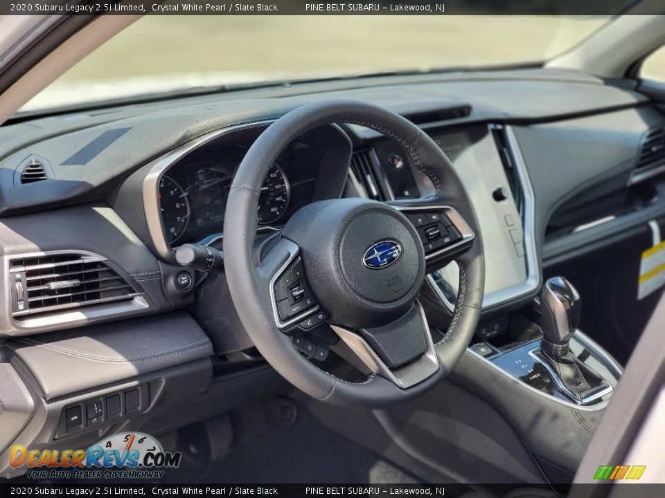 2020 Subaru Legacy 2.5i Limited Crystal White Pearl / Slate Black Photo #10