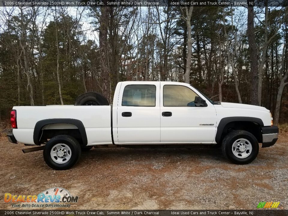 Summit White 2006 Chevrolet Silverado 2500HD Work Truck Crew Cab Photo #4