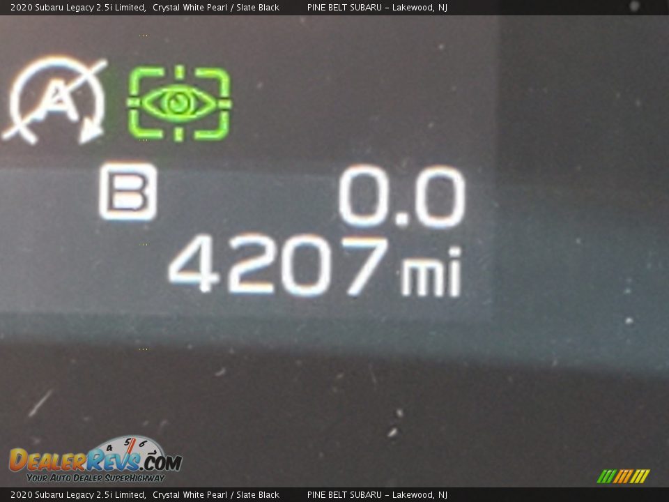 2020 Subaru Legacy 2.5i Limited Crystal White Pearl / Slate Black Photo #15
