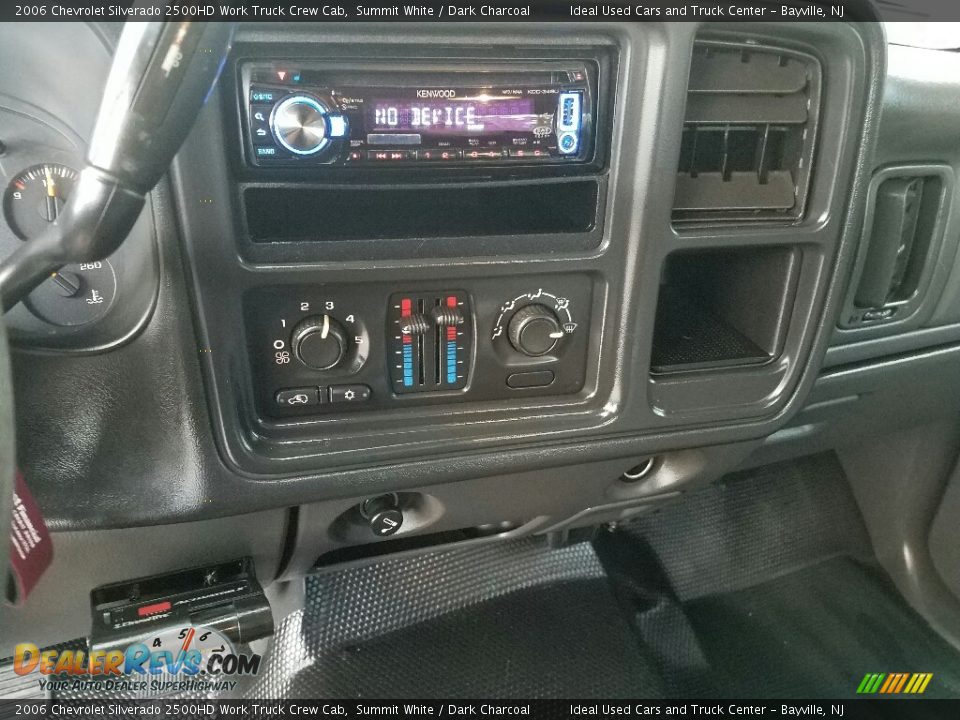 2006 Chevrolet Silverado 2500HD Work Truck Crew Cab Summit White / Dark Charcoal Photo #14