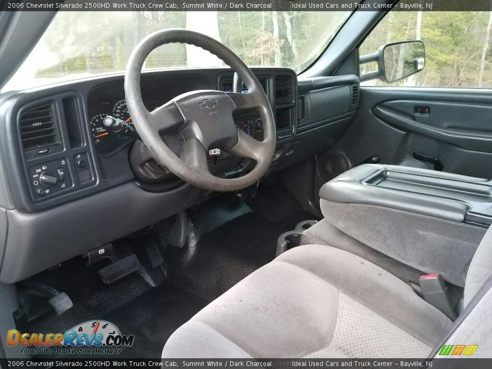Front Seat of 2006 Chevrolet Silverado 2500HD Work Truck Crew Cab Photo #21