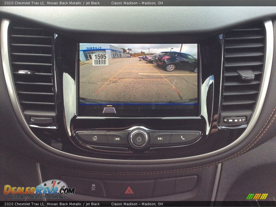 2020 Chevrolet Trax LS Mosaic Black Metallic / Jet Black Photo #11