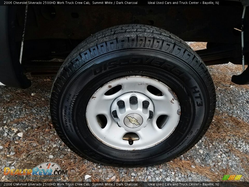 2006 Chevrolet Silverado 2500HD Work Truck Crew Cab Summit White / Dark Charcoal Photo #26