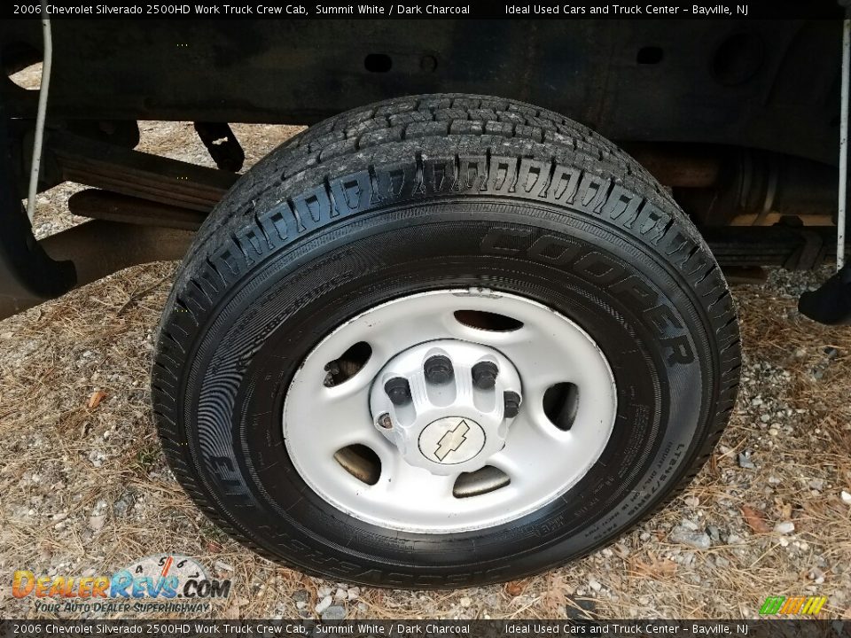 2006 Chevrolet Silverado 2500HD Work Truck Crew Cab Summit White / Dark Charcoal Photo #27