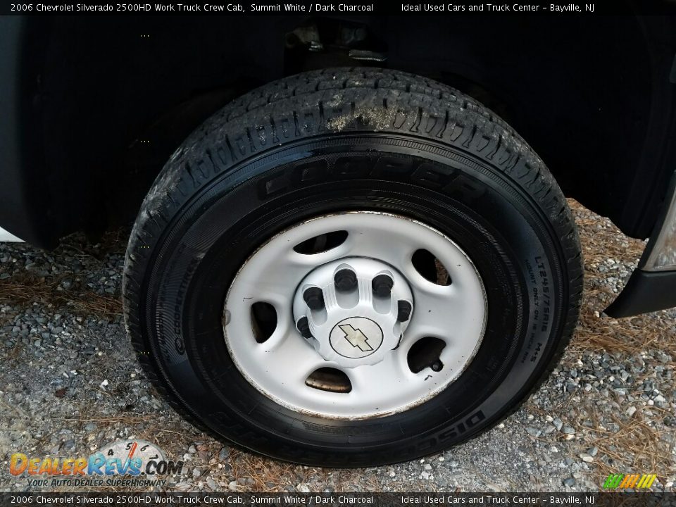 2006 Chevrolet Silverado 2500HD Work Truck Crew Cab Summit White / Dark Charcoal Photo #28