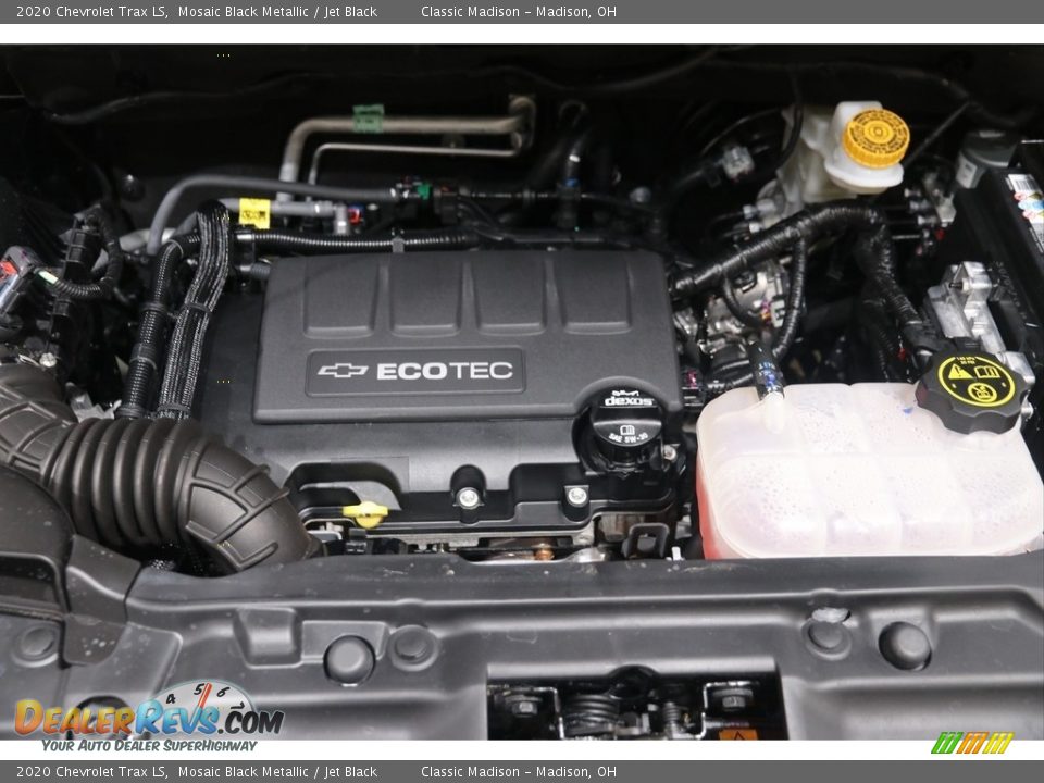 2020 Chevrolet Trax LS Mosaic Black Metallic / Jet Black Photo #24