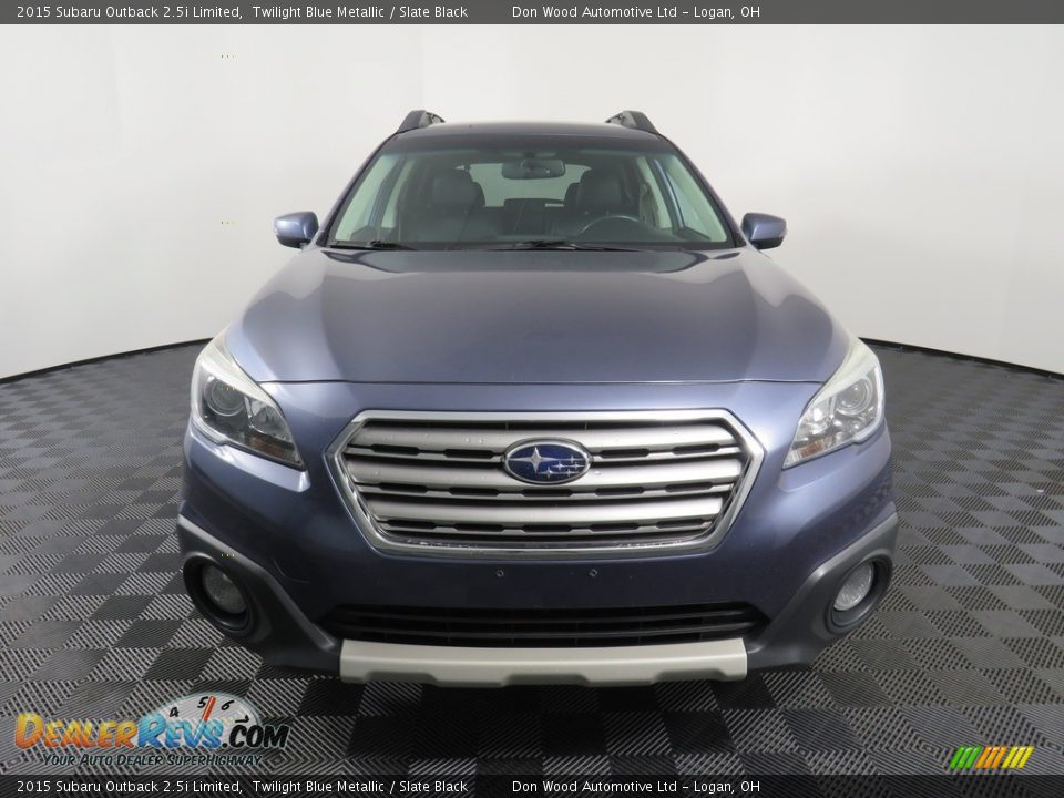 2015 Subaru Outback 2.5i Limited Twilight Blue Metallic / Slate Black Photo #6