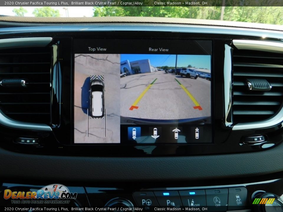 2020 Chrysler Pacifica Touring L Plus Brilliant Black Crystal Pearl / Cognac/Alloy Photo #17