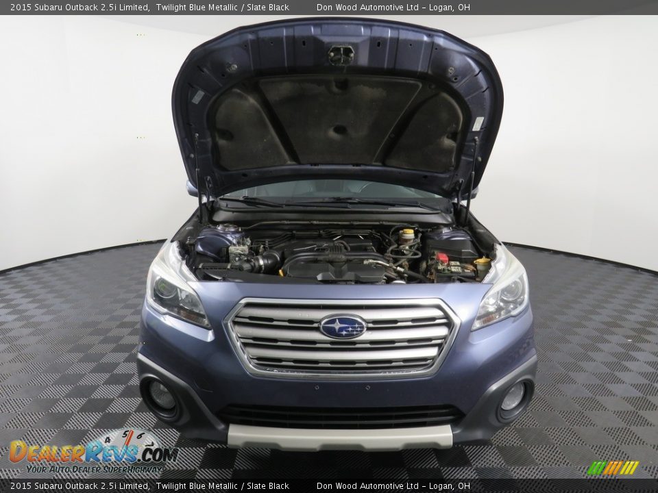 2015 Subaru Outback 2.5i Limited Twilight Blue Metallic / Slate Black Photo #7