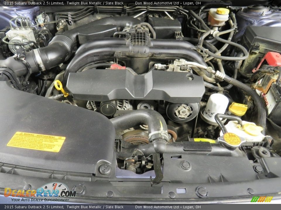 2015 Subaru Outback 2.5i Limited 2.5 Liter DOHC 16-Valve VVT Flat 4 Cylinder Engine Photo #8
