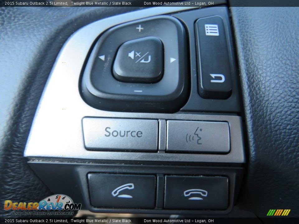 2015 Subaru Outback 2.5i Limited Steering Wheel Photo #26