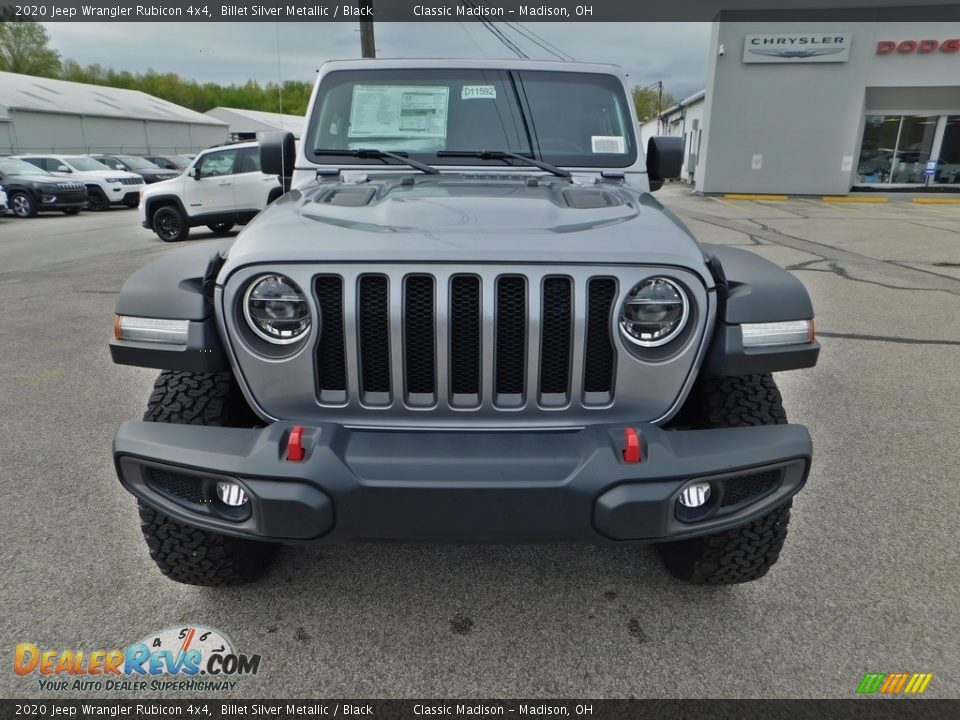 2020 Jeep Wrangler Rubicon 4x4 Billet Silver Metallic / Black Photo #4