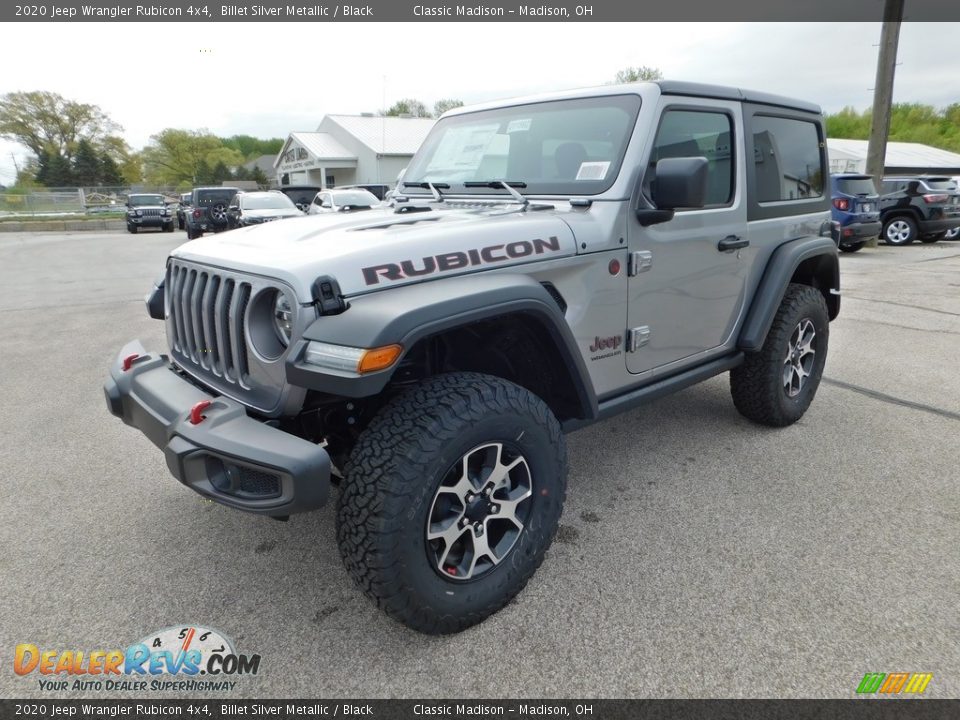 2020 Jeep Wrangler Rubicon 4x4 Billet Silver Metallic / Black Photo #5