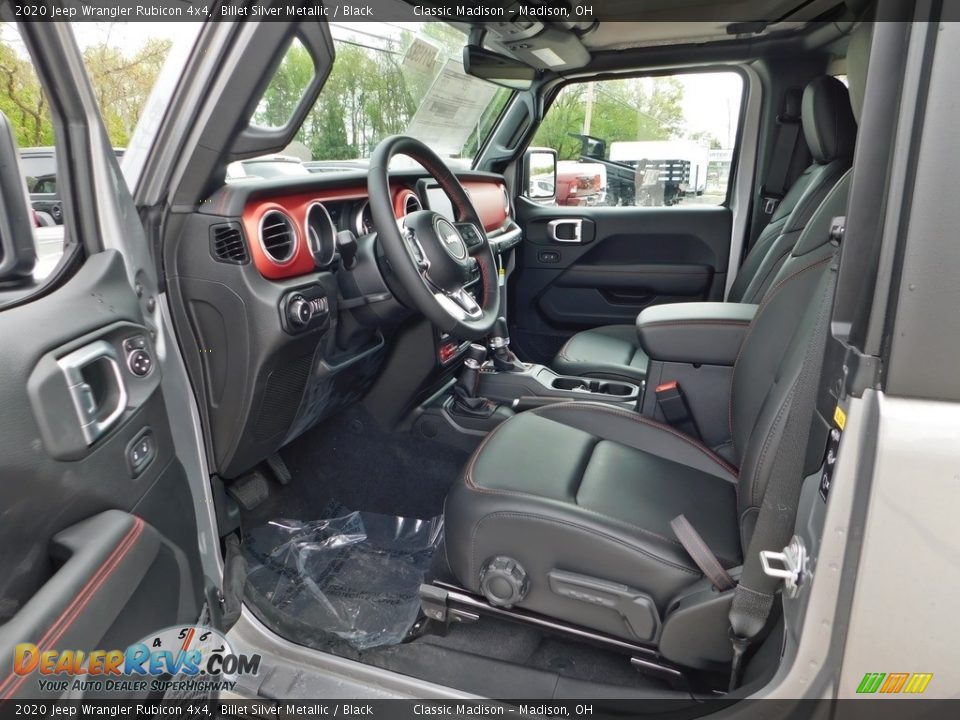2020 Jeep Wrangler Rubicon 4x4 Billet Silver Metallic / Black Photo #11