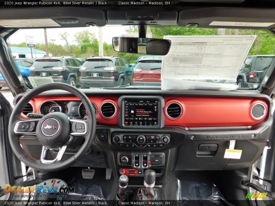 2020 Jeep Wrangler Rubicon 4x4 Billet Silver Metallic / Black Photo #12