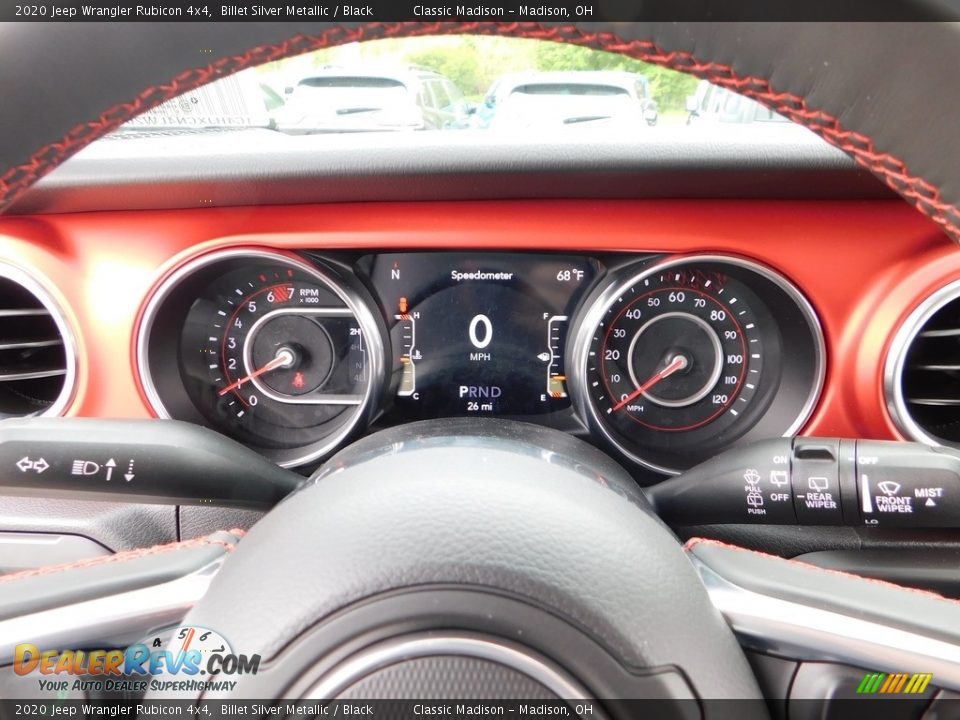 2020 Jeep Wrangler Rubicon 4x4 Billet Silver Metallic / Black Photo #13