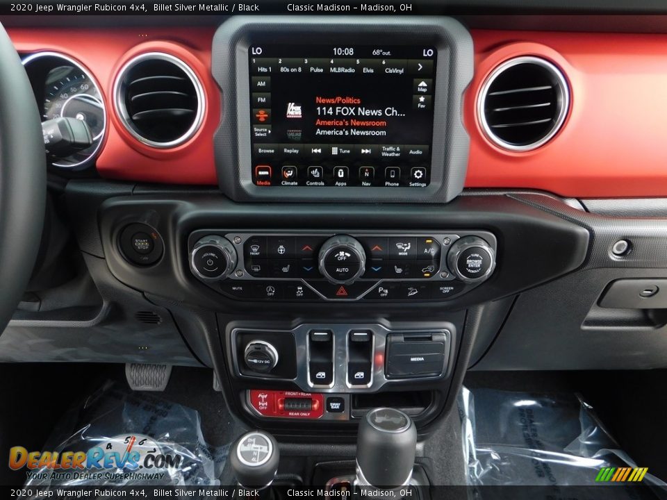 2020 Jeep Wrangler Rubicon 4x4 Billet Silver Metallic / Black Photo #14