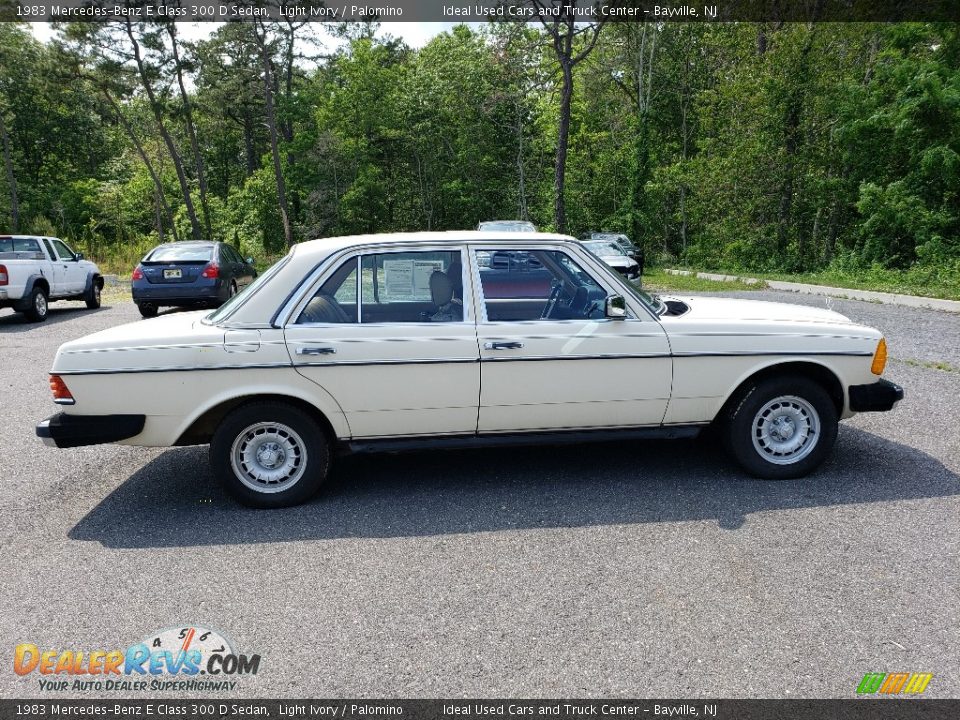 1983 Mercedes-Benz E Class 300 D Sedan Light Ivory / Palomino Photo #8