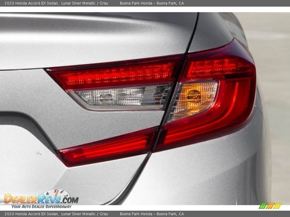 2020 Honda Accord EX Sedan Lunar Silver Metallic / Gray Photo #8