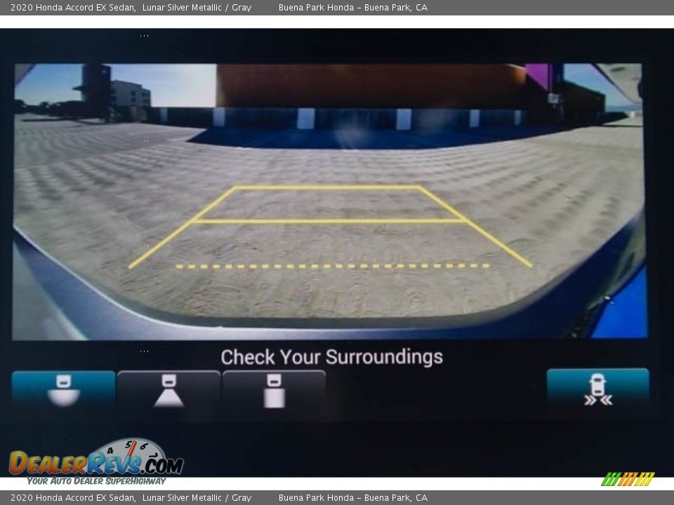 2020 Honda Accord EX Sedan Lunar Silver Metallic / Gray Photo #15