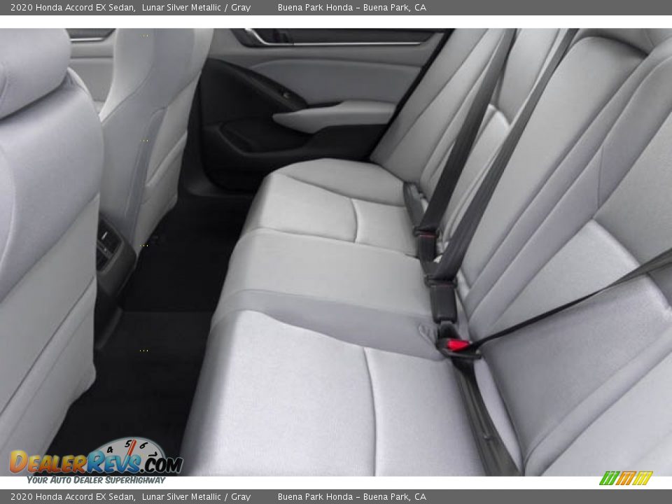 2020 Honda Accord EX Sedan Lunar Silver Metallic / Gray Photo #17