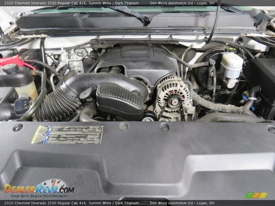 2010 Chevrolet Silverado 1500 Regular Cab 4x4 5.3 Liter Flex-Fuel OHV 16-Valve Vortec V8 Engine Photo #6