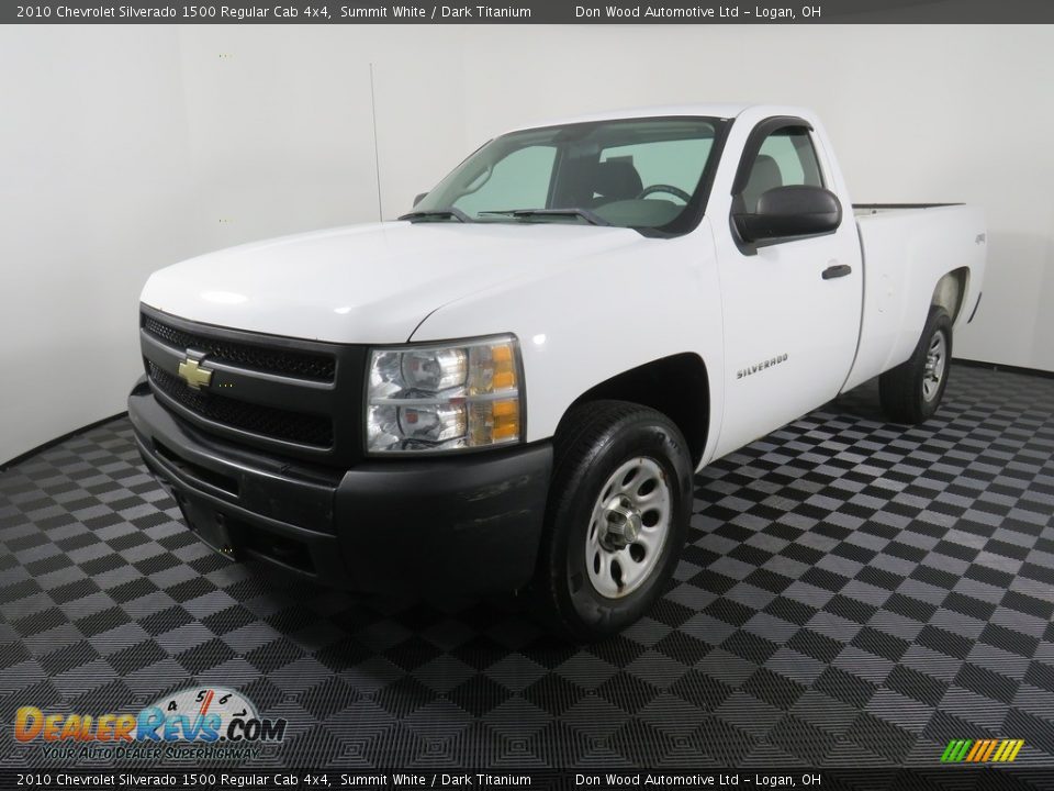 Summit White 2010 Chevrolet Silverado 1500 Regular Cab 4x4 Photo #7