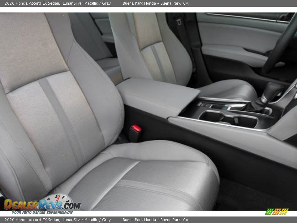 2020 Honda Accord EX Sedan Lunar Silver Metallic / Gray Photo #32