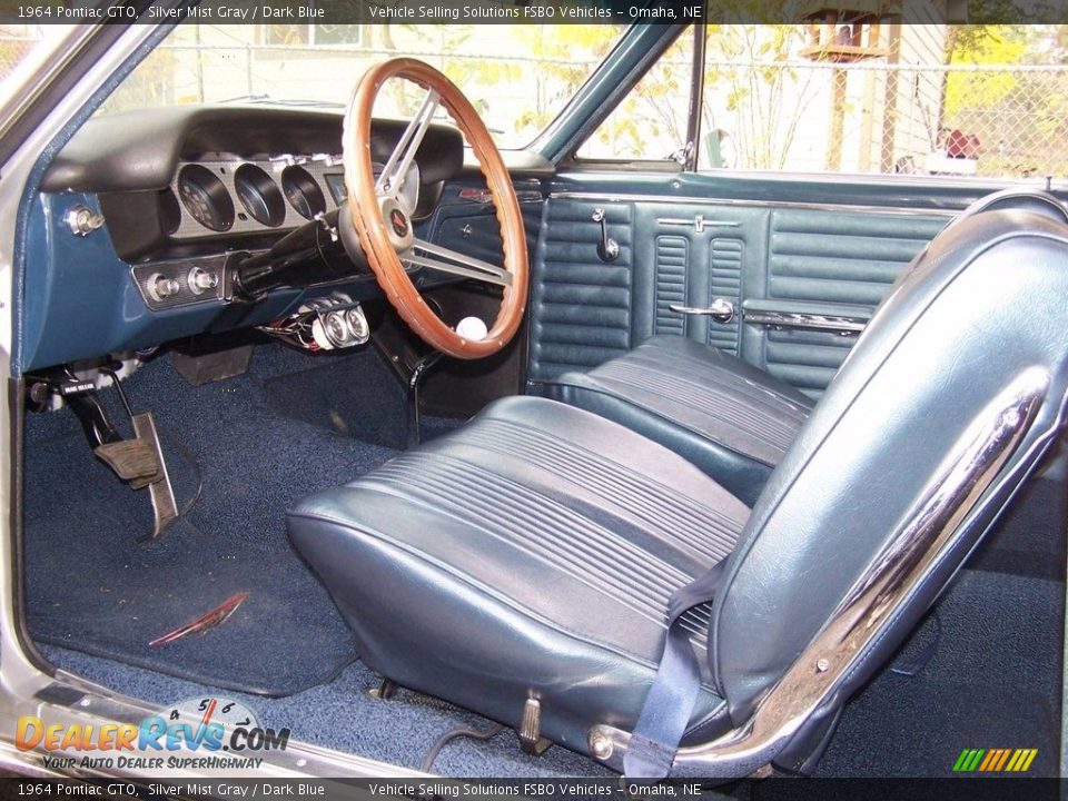 Dark Blue Interior - 1964 Pontiac GTO  Photo #6