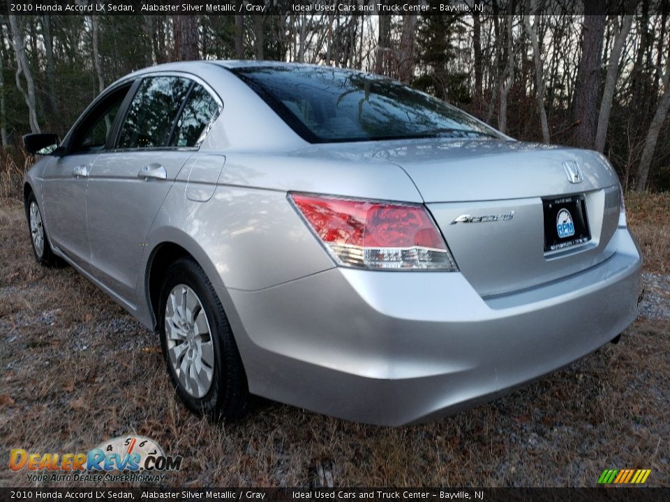2010 Honda Accord LX Sedan Alabaster Silver Metallic / Gray Photo #3