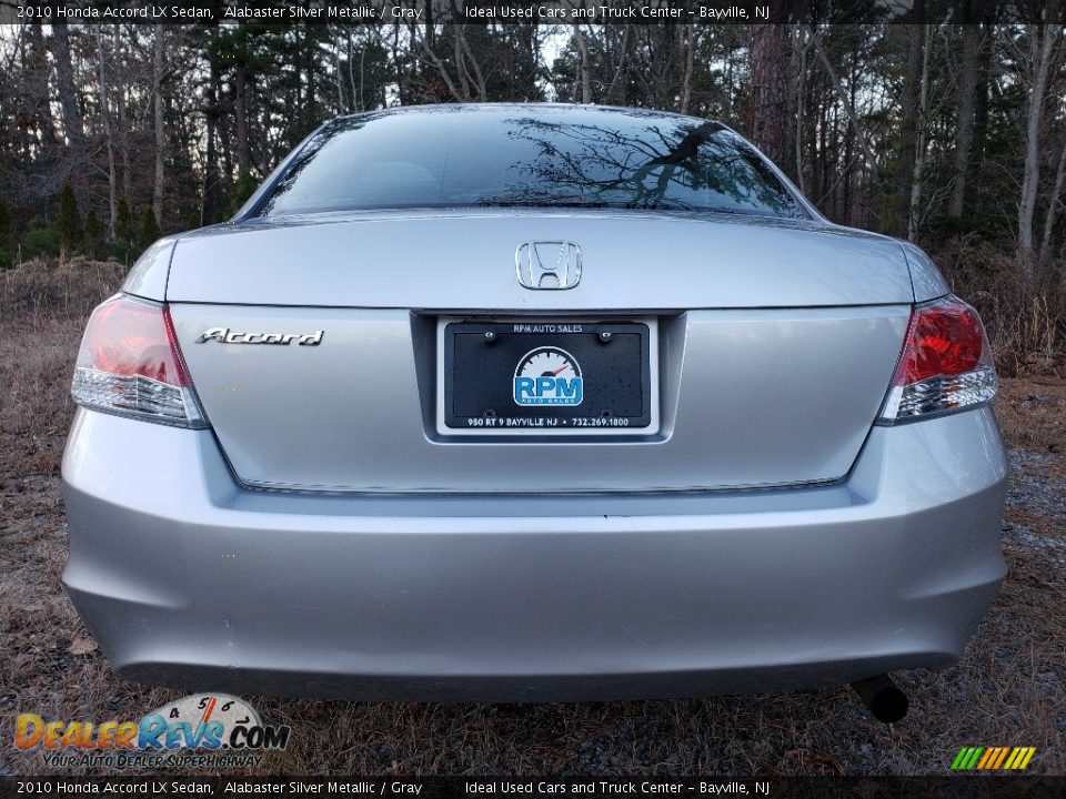 2010 Honda Accord LX Sedan Alabaster Silver Metallic / Gray Photo #4