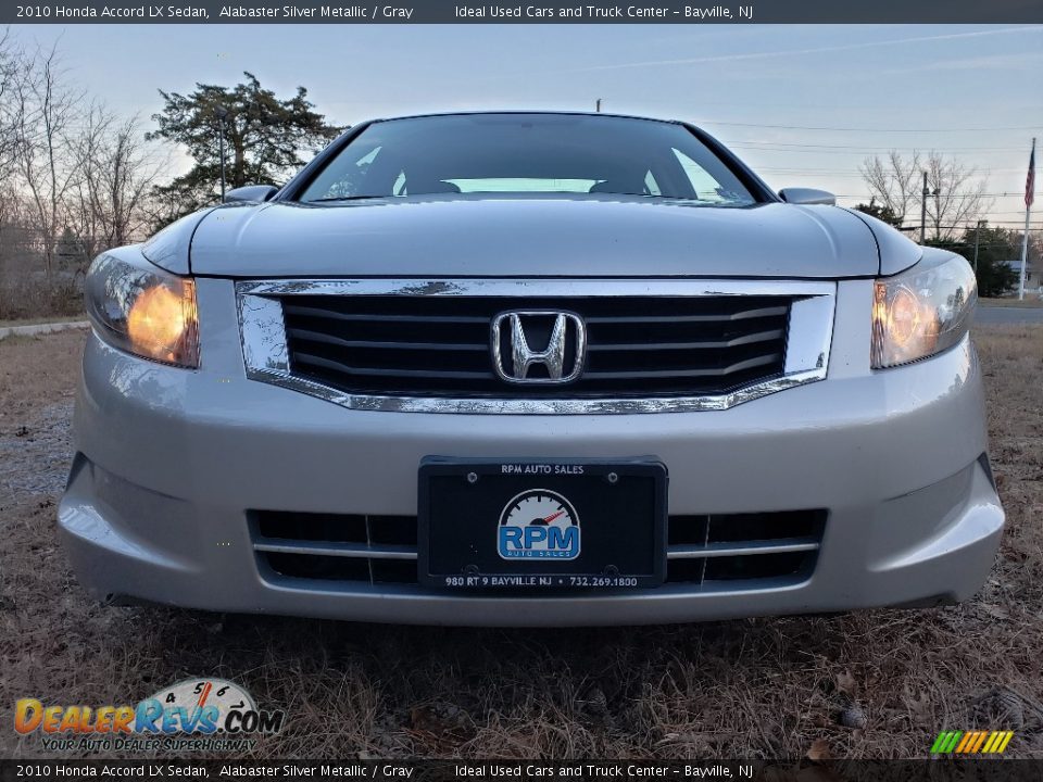 2010 Honda Accord LX Sedan Alabaster Silver Metallic / Gray Photo #8
