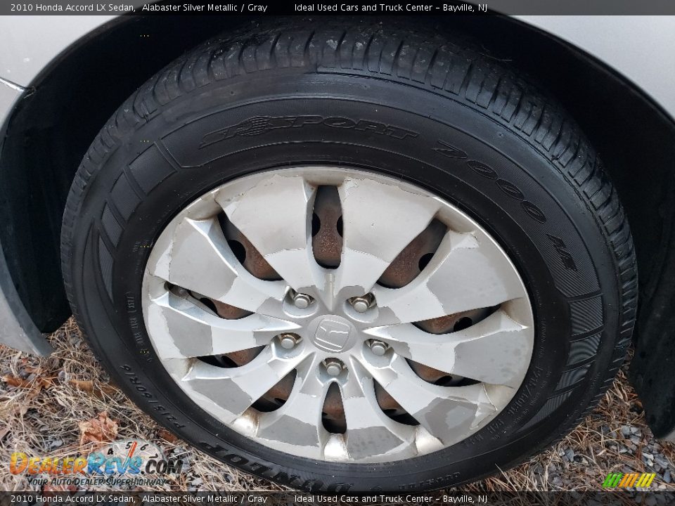 2010 Honda Accord LX Sedan Alabaster Silver Metallic / Gray Photo #24