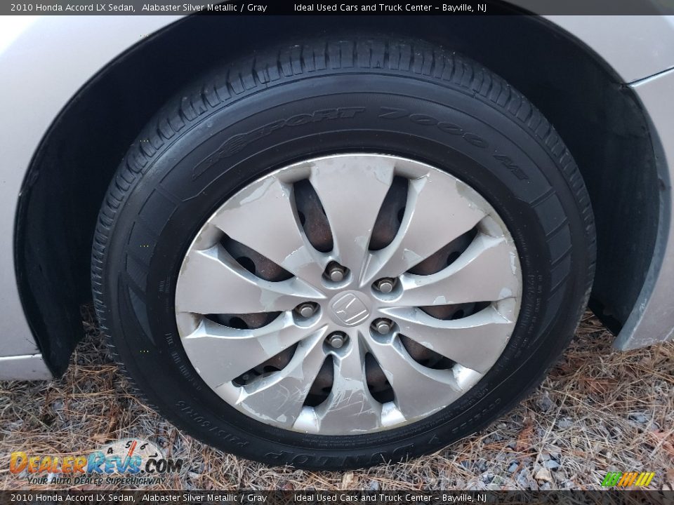 2010 Honda Accord LX Sedan Alabaster Silver Metallic / Gray Photo #27