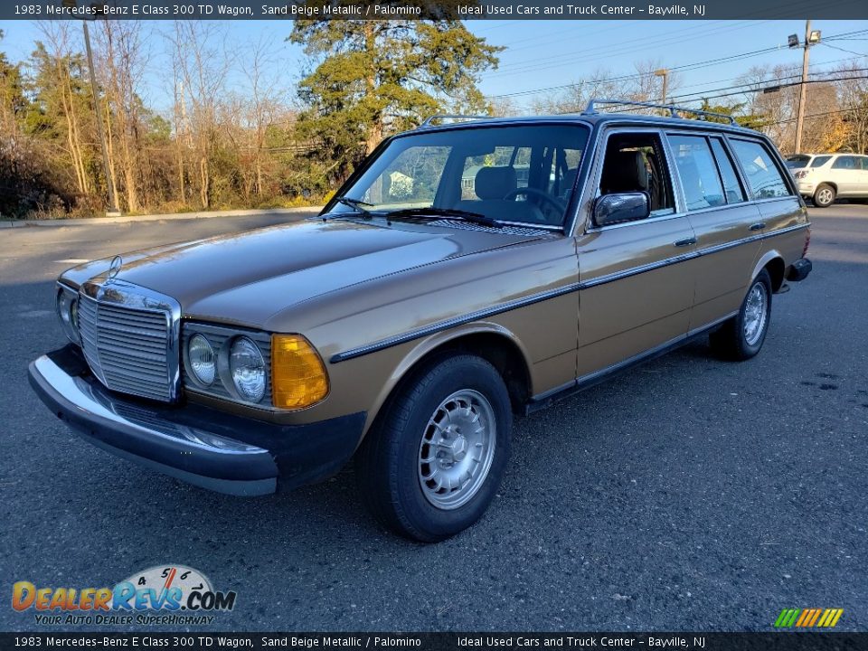 Sand Beige Metallic 1983 Mercedes-Benz E Class 300 TD Wagon Photo #1