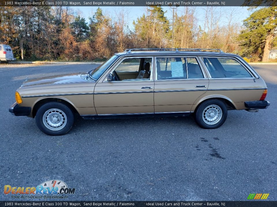 Sand Beige Metallic 1983 Mercedes-Benz E Class 300 TD Wagon Photo #3