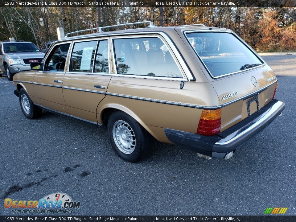 Sand Beige Metallic 1983 Mercedes-Benz E Class 300 TD Wagon Photo #4