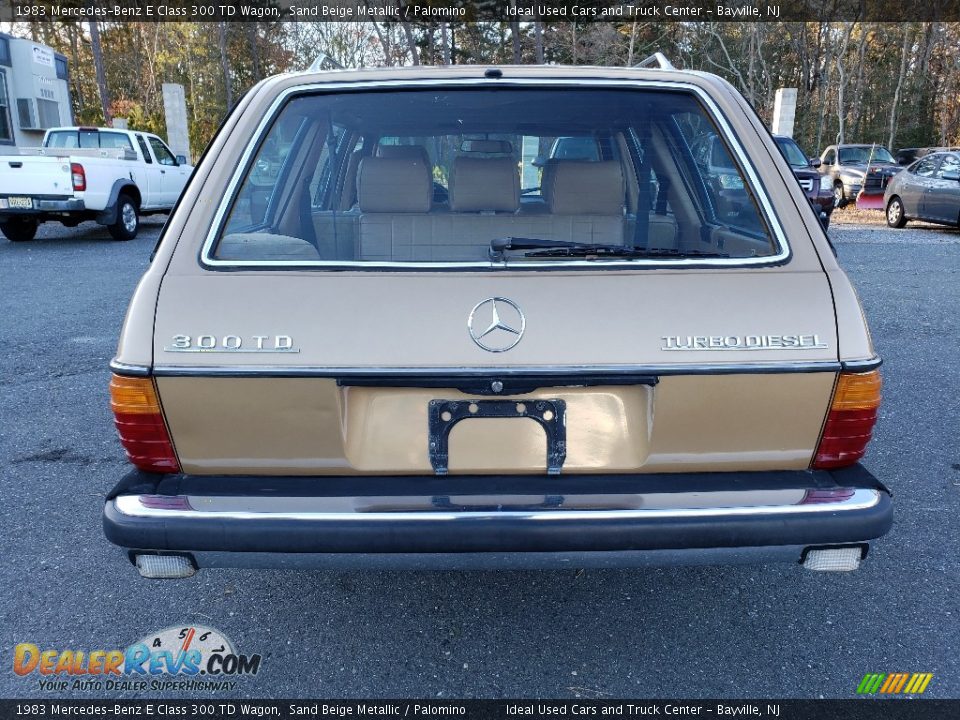 1983 Mercedes-Benz E Class 300 TD Wagon Sand Beige Metallic / Palomino Photo #5