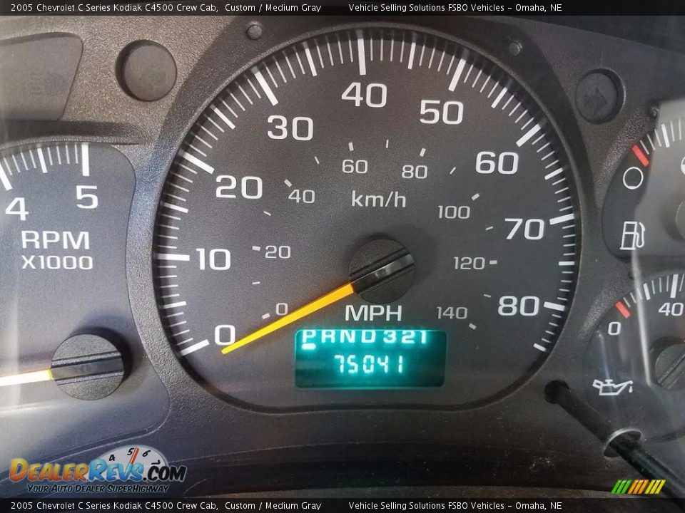 2005 Chevrolet C Series Kodiak C4500 Crew Cab Gauges Photo #10