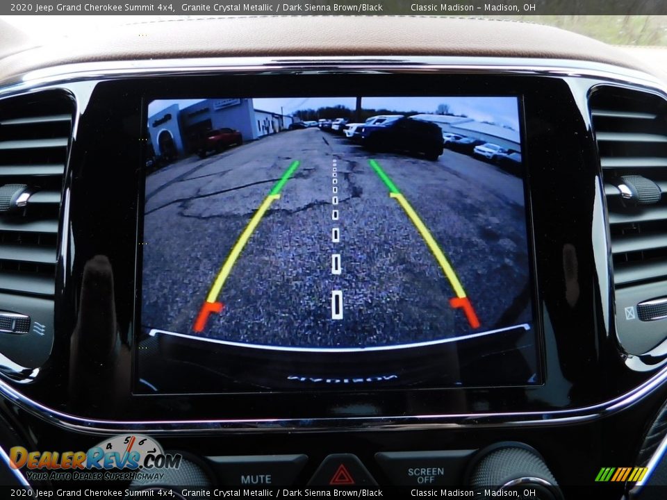 2020 Jeep Grand Cherokee Summit 4x4 Granite Crystal Metallic / Dark Sienna Brown/Black Photo #17