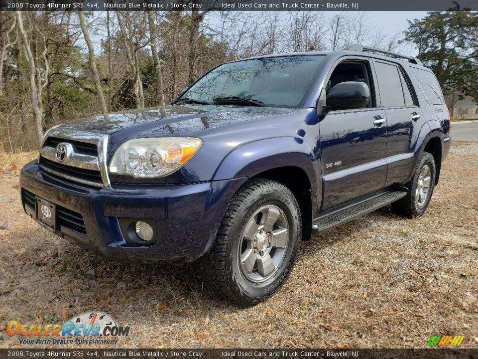 2008 Toyota 4Runner SR5 4x4 Nautical Blue Metallic / Stone Gray Photo #1