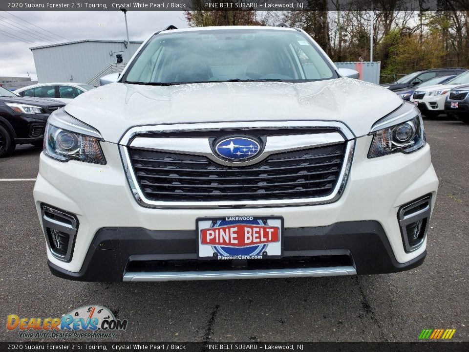 2020 Subaru Forester 2.5i Touring Crystal White Pearl / Black Photo #3