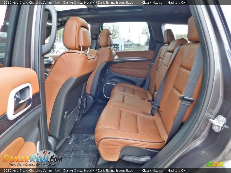 2020 Jeep Grand Cherokee Summit 4x4 Granite Crystal Metallic / Dark Sienna Brown/Black Photo #19
