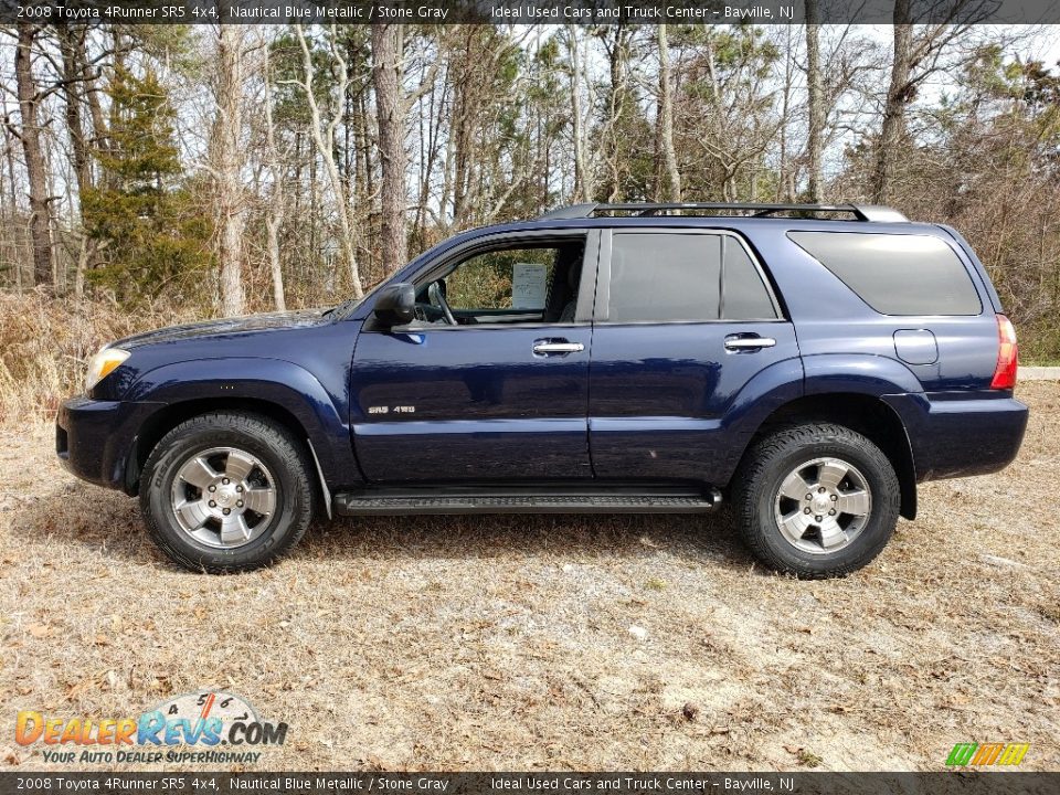 2008 Toyota 4Runner SR5 4x4 Nautical Blue Metallic / Stone Gray Photo #2