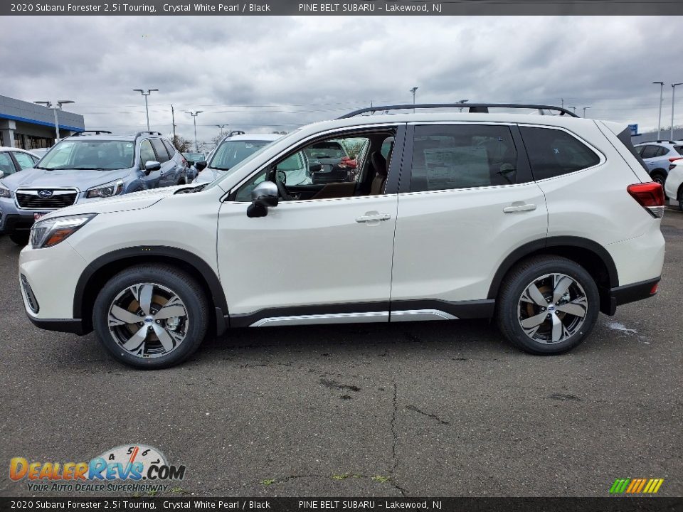 2020 Subaru Forester 2.5i Touring Crystal White Pearl / Black Photo #4