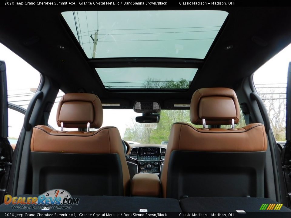 2020 Jeep Grand Cherokee Summit 4x4 Granite Crystal Metallic / Dark Sienna Brown/Black Photo #20