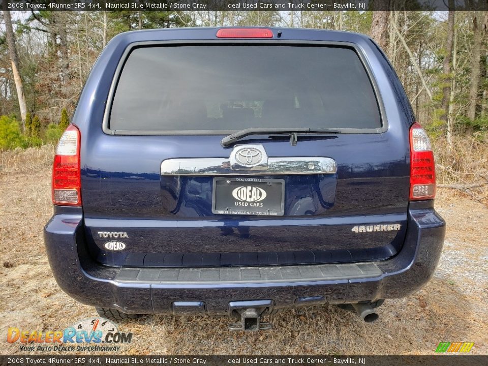 2008 Toyota 4Runner SR5 4x4 Nautical Blue Metallic / Stone Gray Photo #4
