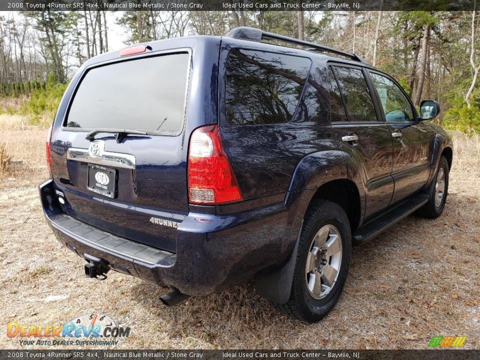 2008 Toyota 4Runner SR5 4x4 Nautical Blue Metallic / Stone Gray Photo #5